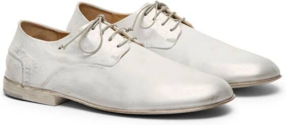 Marsèll Stucco leather Derby shoes Silver
