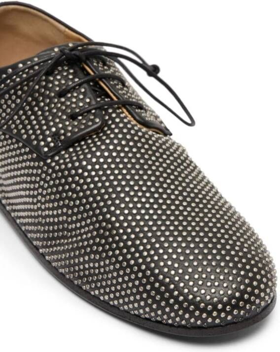 Marsèll stud-embellished leather Derby shoes Black