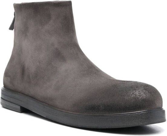 Marsèll suede ankle boots Grey