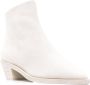 Marsèll suede ankle boots White - Thumbnail 2