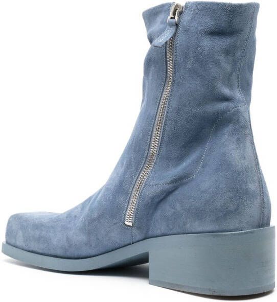 Marsèll suede ankle sock boots Blue