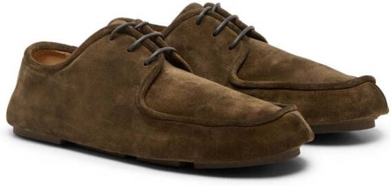 Marsèll suede boat shoes Brown