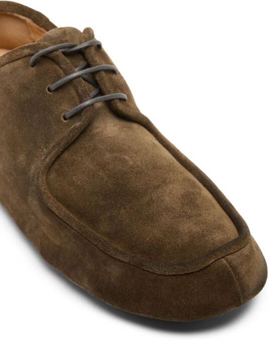 Marsèll suede boat shoes Brown