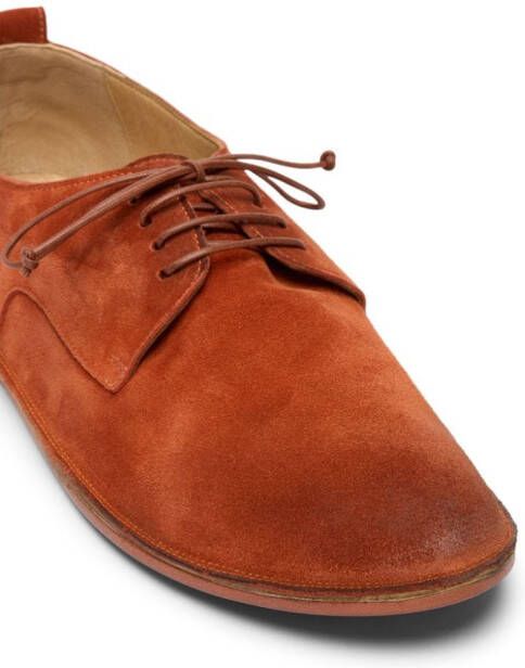 Marsèll suede derby shoes Orange
