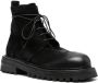 Marsèll suede lace-up ankle boots Black - Thumbnail 2