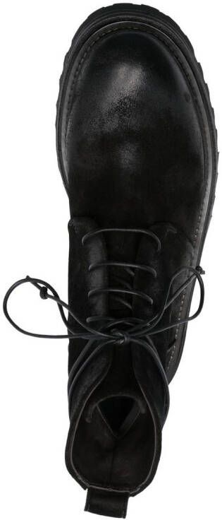 Marsèll suede lace-up ankle boots Black