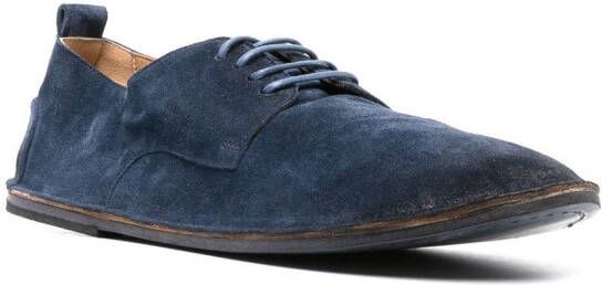 Marsèll suede lace-up derby shoes Blue