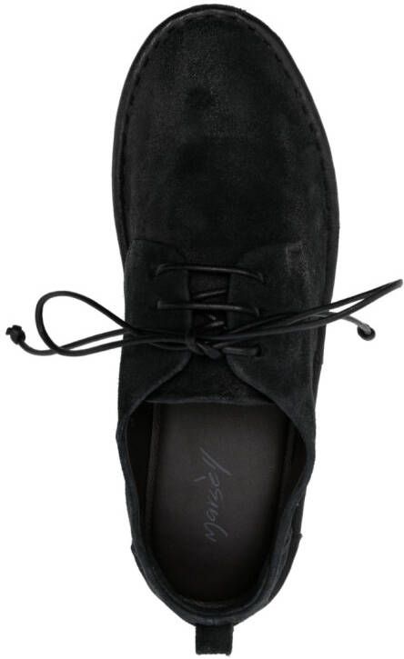 Marsèll suede lace-up shoes Black
