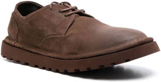 Marsèll suede lace-up shoes Brown