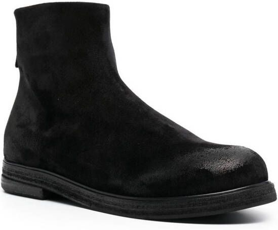 Marsèll suede-leather ankle boots Black
