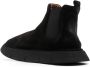 Marsèll suede round-toe slip-on boots Black - Thumbnail 3