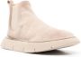 Marsèll suede round-toe slip-on boots Neutrals - Thumbnail 2