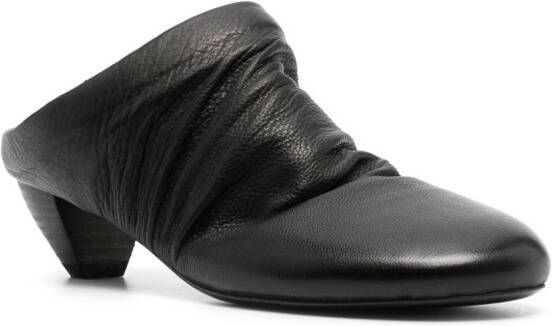 Marsèll tapered-heel leather mules Black