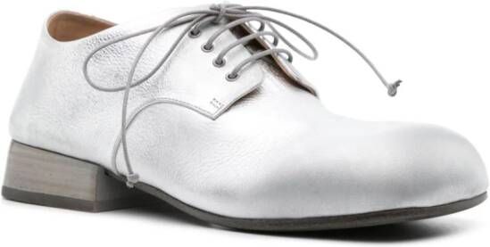 Marsèll Tellina leather Derby shoes Silver