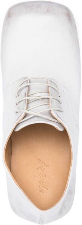 Marsèll Tellina leather lace-up shoes White