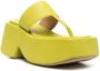 Marsèll thong-strap 90mm sandals Green - Thumbnail 2