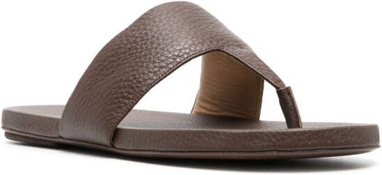 Marsèll thong-strap leather sandals Brown