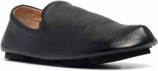 Marsèll Toddone grained-leather slippers Black