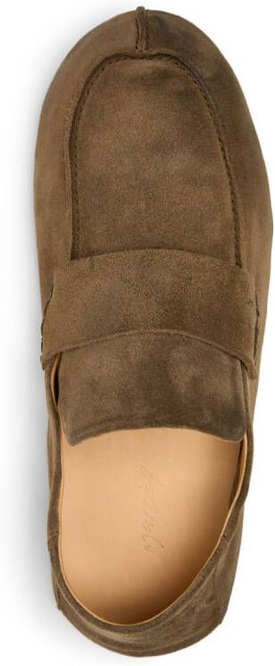 Marsèll Toddoni slip-on suede loafers Brown