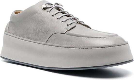 Marsèll tonal leather derby shoes Grey