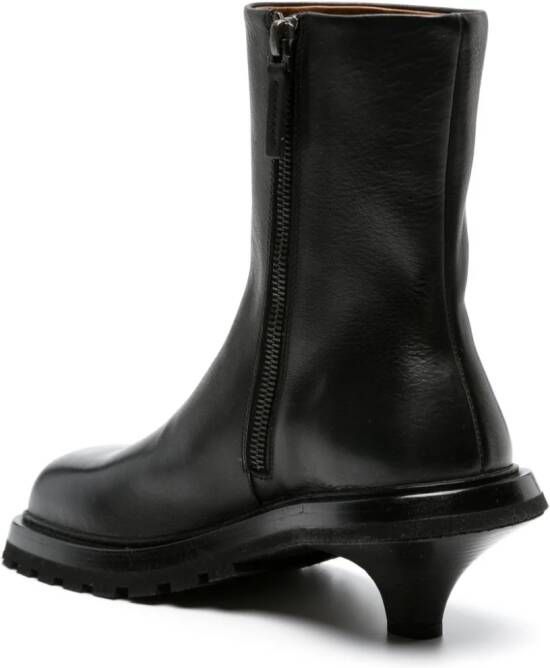 Marsèll Trillo 70mm leather boots Black