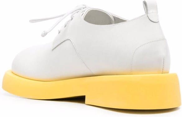 Marsèll two-tone leather brogues White