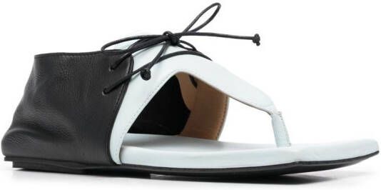 Marsèll two-tone leather sandals Blue