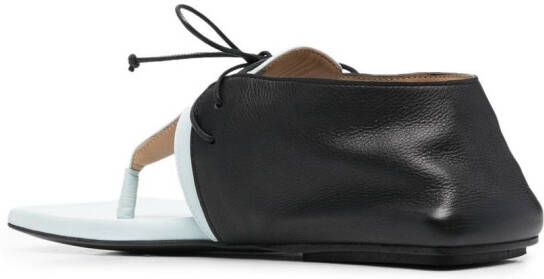 Marsèll two-tone leather sandals Blue