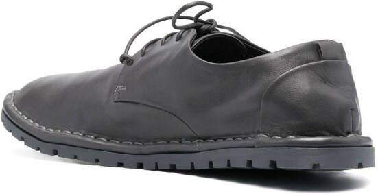 Marsèll ultra-flat leather derby shoes Grey