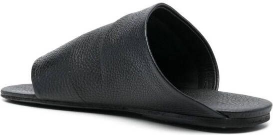 Marsèll wide-strap thong sandals Black
