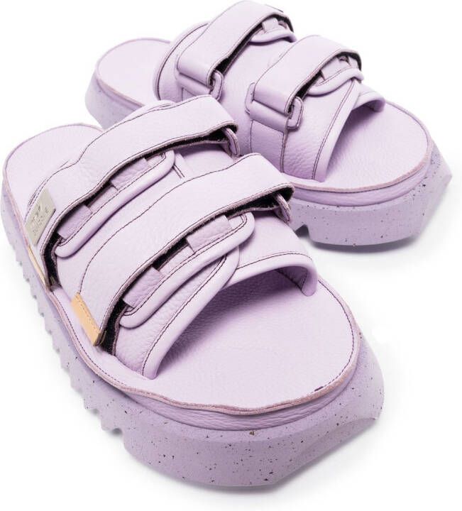 Marsèll x Suicoke double-strap sandals Purple