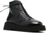 Marsèll zip-back leather ankle boots Black - Thumbnail 2