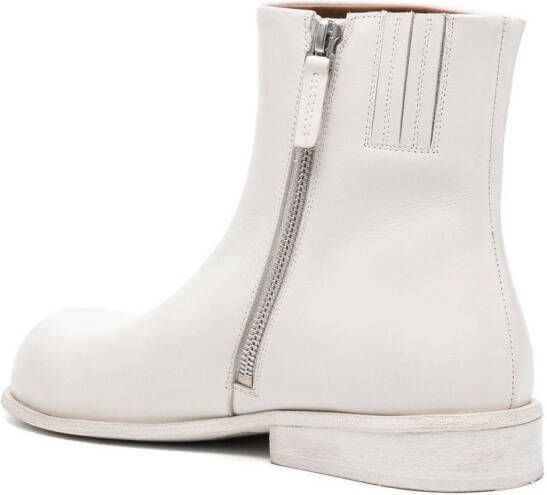 Marsèll zipped ankle boots Neutrals
