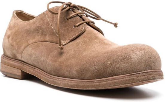 Marsèll Zucc suede Derby shoes Brown