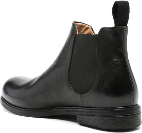 Marsèll Zucca leather ankle boots Black