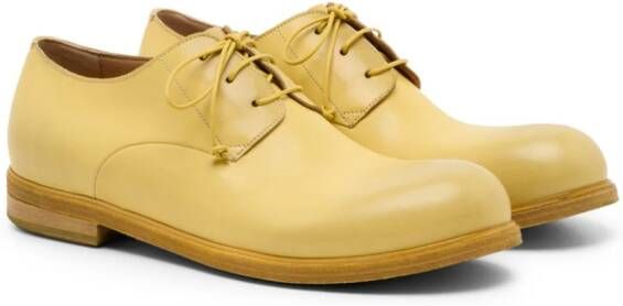Marsèll Zucca leather derby shoes Yellow