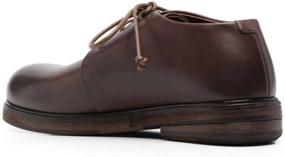 Marsèll Zucca leather Oxford shoes Brown