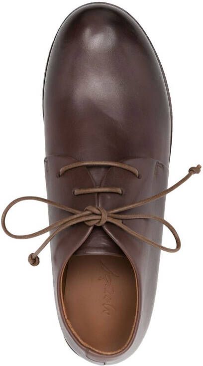 Marsèll Zucca leather Oxford shoes Brown