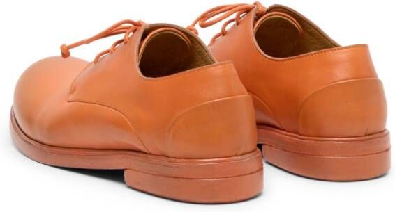 Marsèll Zucca Media leather Derby shoes Orange