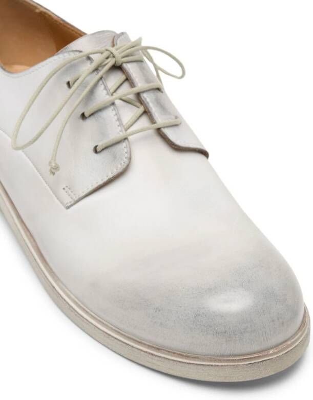 Marsèll Zucca Media leather derby shoes White