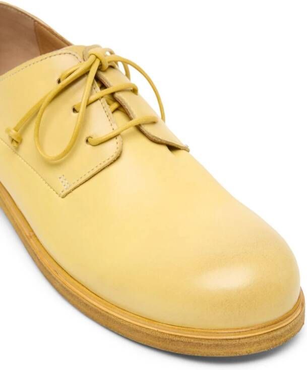 Marsèll Zucca Media leather Derby shoes Yellow