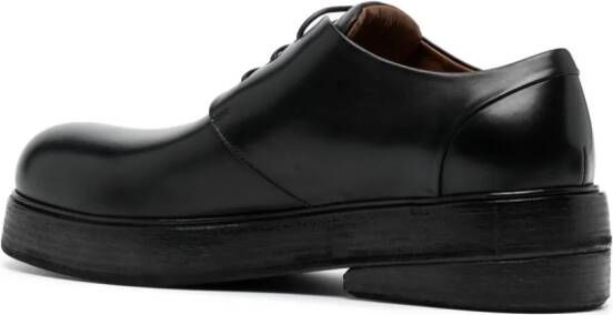 Marsèll Zuccolona 30mm leather derby shoes Black