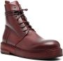 Marsèll Zuccolona leather boots Red - Thumbnail 2
