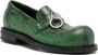 Martine Rose bulb-toe ring loafers Green - Thumbnail 2