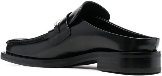 Martine Rose chain-detail 30mm loafers Black