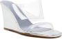 Maryam Nassir Zadeh Olympia 80mm wedge sandals Silver - Thumbnail 2