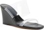 Maryam Nassir Zadeh Olympia 95mm wedge sandals Black - Thumbnail 2