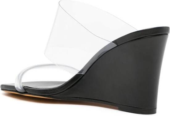 Maryam Nassir Zadeh Olympia 95mm wedge sandals Black