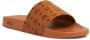 MCM logo-print moulded-footbed slides Brown - Thumbnail 2