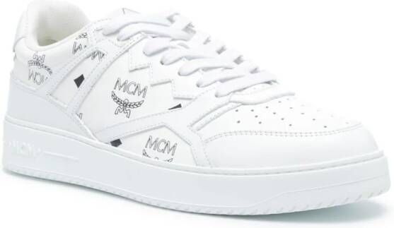 MCM Neo Derby Visetos sneakers White